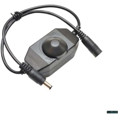 LED ovladač stmívač 1kanál DC12-24V 6A černý