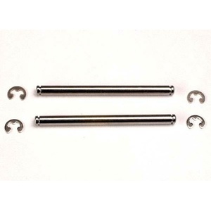 Traxxas Suspension pins, 44mm (2) w/ E-clips, TRX2640 (TRX2640)