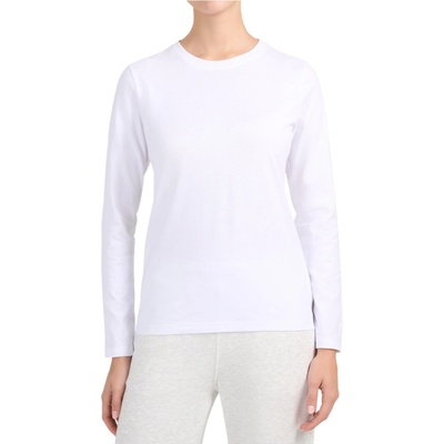 4F biela Dámske tričko Longsleeve F639