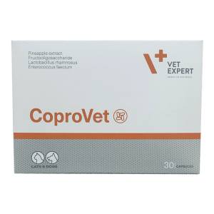 VetExpert CoproVet - хранителна добавка против копрофагия и хранителни проблеми при кучета и котки 30 таблетки