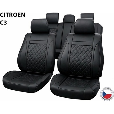 Autopoťah Cappa Perfetto VL Citroën C3 černá