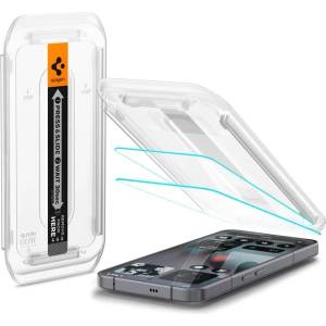 Spigen Glass tR EZ Fit 2 Pack, прозрачен - Nothing Phone (3) (AGL10165)
