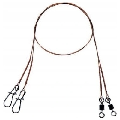 MISTRALL Oceľové Lanko Wire Leaders 35 cm 7 kg