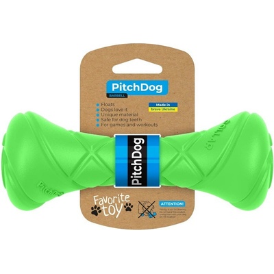 PitchDogHračka pěnová činka zelená