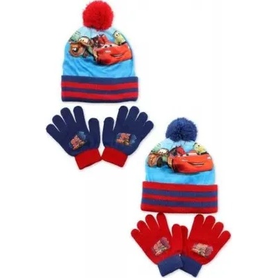 Cerda Cars Детски комплект шапка и ръкавици