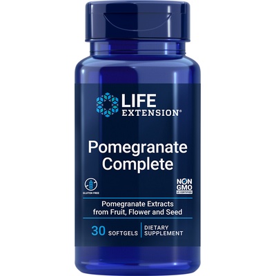 Life Extension Pomegranate extrakt z granátového jablka 30 rostlinných kapsúl