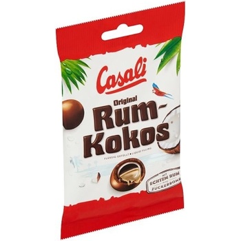 Casali Dražovaná kokosová cukrovinka s tekutou alkoholovou náplňou máčaná v čokoláde 100 g