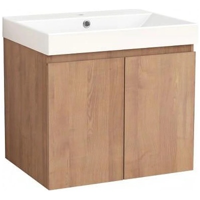 Inter Ceramic Конзолен PVC шкаф ANIELA-60 5156-60, Inter Ceramic, 45x59x49см (5156-60+УМИВ. 5953W-2NEW)