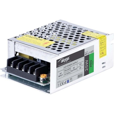 Akyga AK-L1-025 průmyslový napájecí zdroj 14 V/DC 2 A 25 W