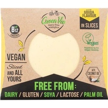 Greenvie Veganská alternativa sýru gouda plátky 180 g