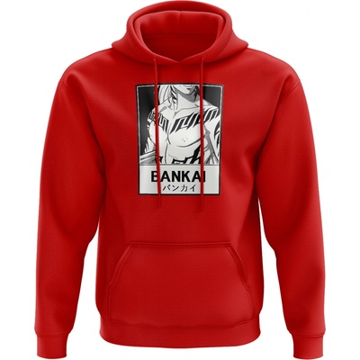 Bleach mikina Bankai červená