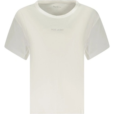 PEPE JEANS Дамска тениска с къс ръкав pepe jeans, Размер xs, Цвят Бяло (pm5000167mia_bi800)