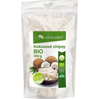 Zdravý den Kokosové chipsy BIO 300 g