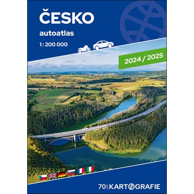 Kartografie PRAHA, a. s. Česko – velký autoatlas, 1 : 200 000 – Zboží Dáma