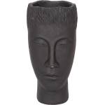 Eurolamp Декоративна ваза 25x14x12, 5 см черна/цимент (EU0752)