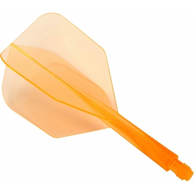 Letky s násadkou Condor AXE NEON No6, oranžové 33 mm