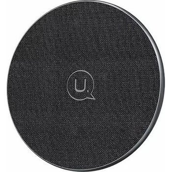 USAMS Индуктивно зарядно US-CD223, 15W, съвместимо с QI устройства, черно, 90x90x6.5mm ( )