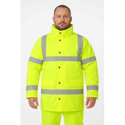 Cerva CLOVELLY HV pilot 2 v 1 zimní reflexní bunda Žlutá