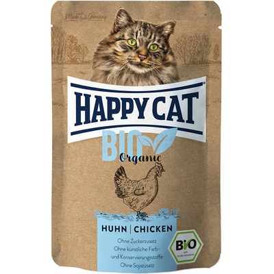 Happy Cat Bio kuřecí 12 x 85 g
