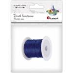 TITANUM Craft-Fun Series floristic wire color: navy blue 20 m 1 pc (24BR0201-7)