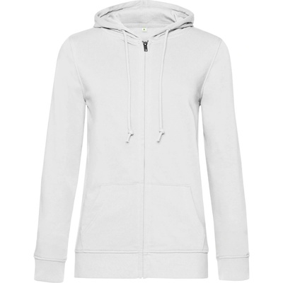 B&C Collection B&c inspire zipped hood women / Дамски суичър с качулка - бял s (01w36b00101)