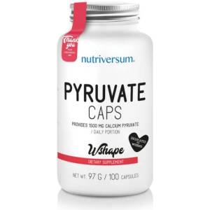 Nutriversum WSHAPE Pyruvate caps капсули 100 бр.
