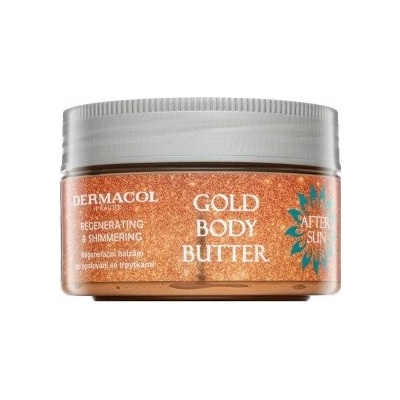 Dermacol telové maslo Regenerating & Shimmering Gold Body Butter 200 ml