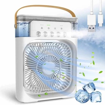 RoomHumidifier Преносим мини вентилатор 3 в 1, овлажнител и охладител - RoomHumidifier (SN167989167989)