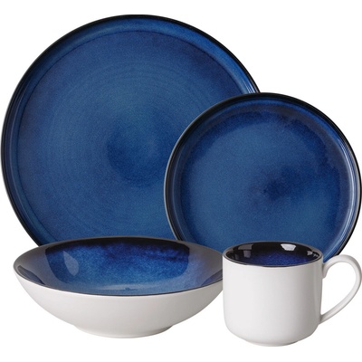 Lunasol Porcelánový set Gaya RGB Ocean 24 ks