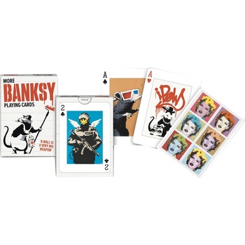Piatnik Карти за игра Piatnik - More Banksy (PIA171611)