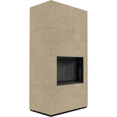 Kratki FLOKI BOX 8 kW průměr 160 křemenný sintr FOKOS RENA černá Thermotec