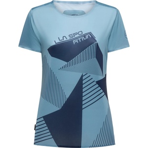 La Sportiva Дамска тениска La Sportiva Women's Comp T-Shirt Sport shirt - Limestone / Night Sky (916-3497-0513)
