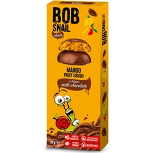 Eco Snack Bob Snail Choco bez přidaného cukru mango 30 g