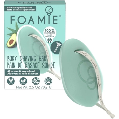 Foamie Shaving Bar Aloe You Very Much / Shave The Date tuhá pěna na holení 70 g – Zboží Dáma Foamie Shaving Bar Aloe You Very Much / Shave The Date tuhá pěna na holení 70 g – Zboží Dáma
