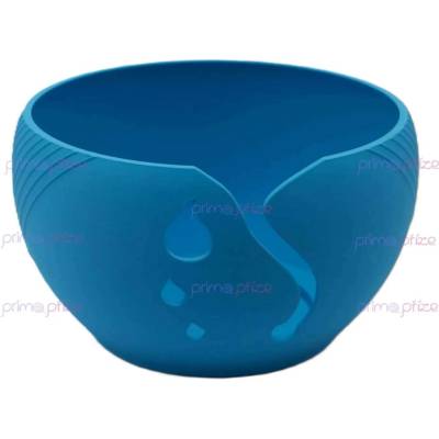 PrimaPrize Tyrkysově modrá miska na klubíčko 16x10cm vzor 02