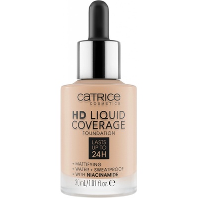 Catrice HD Liquid Coverage Foundation make-up 24 H 030 Sand Beige 30 ml
