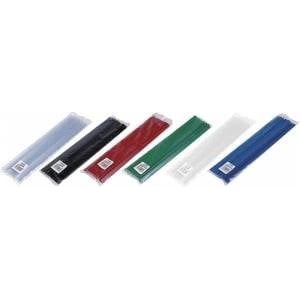 DONAU A4/6mm white slide-in spines (10)