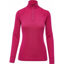 Dámske funkčné tričko zip merino XTREME Thermowave ružová