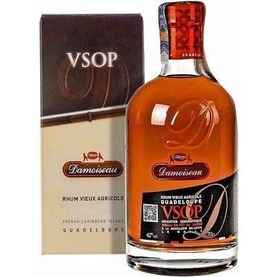 Damoiseau VSOP Guadeloupe agricole vieux rum 42% 0,7 l (holá láhev)