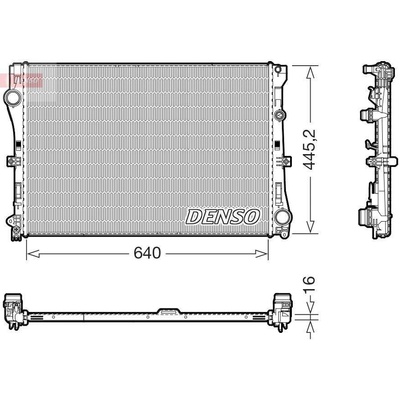 Chladič, chlazení motoru DENSO DRM17118