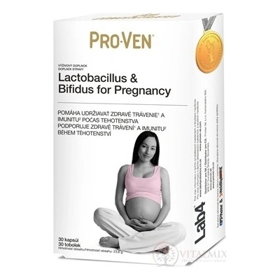 PRO-VEN Lactobacilus & Bifidus for Pregnancy 30 kapslí