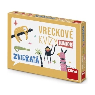 Dino Vreckové kvízy junior Zvieratá SK – Zboží Dáma