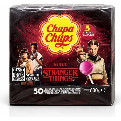 Chupa Chups Stranger Things 5 Mystery Flavours 600 g