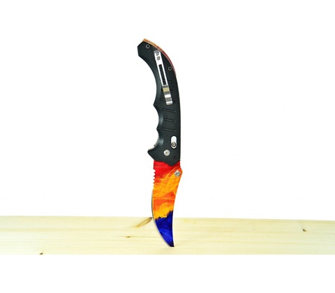 F A D E E Flip knife Marble Fade