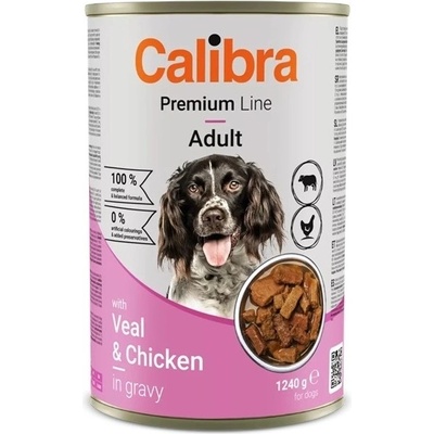 Calibra Dog Premium Veal & Chicken 1240 g
