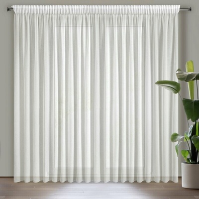 Takoy Záclona MARGO z lesklej látky s hustou väzbou 300 x 270 cm-HF-409000 | 300 x 270 cm
