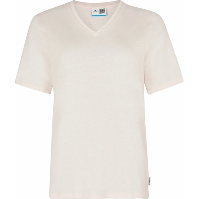 O'Neill Dámske tričko ESSENTIALS V-NECK T-SHIRT ružová