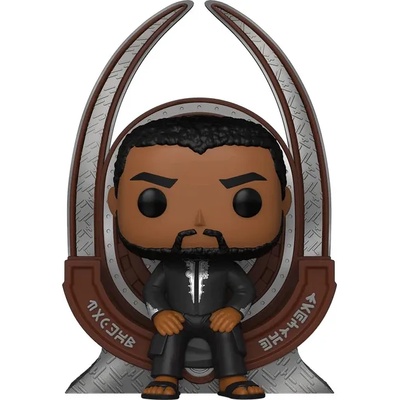Funko Фигура Funko POP! Deluxe: Black Panther - T'Challa on Throne (Special Edition) #1113 (075149)