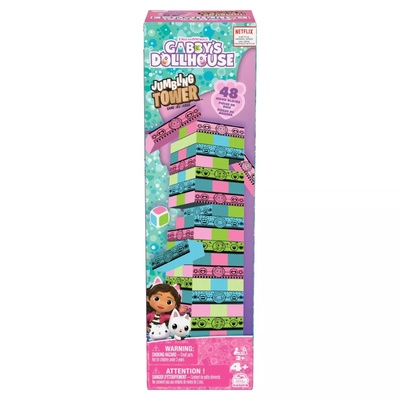 Spin Master Игра за сръчност „Хаос в кулата на куклена къща на Габи (6066778)