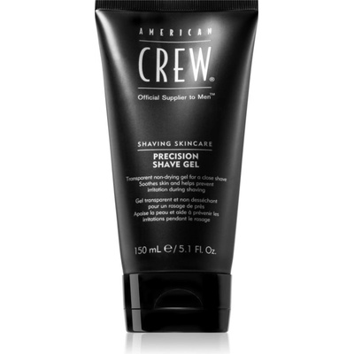 American Crew Shave & Beard Precision Shave Gel гел за бръснене за чувствителна кожа на лицето 150ml